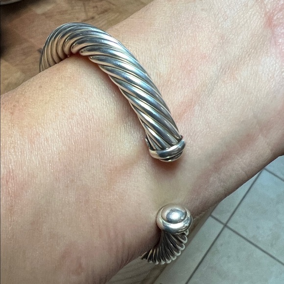 David Yurman Silver and Gold Bracelet - Picture 11 of 13